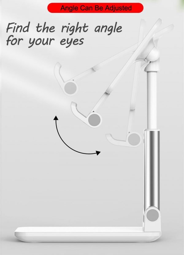 COOSAIL Desktop Mobile Phone Mount & Holder Stand for IPhone IPad Adjustable Tablet Foldable Table Cell Phone - 图片 2
