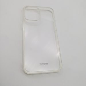 COOSAIL Clear Case For iPhone 13 Soft TPU Silicone Back Cover Phone Case