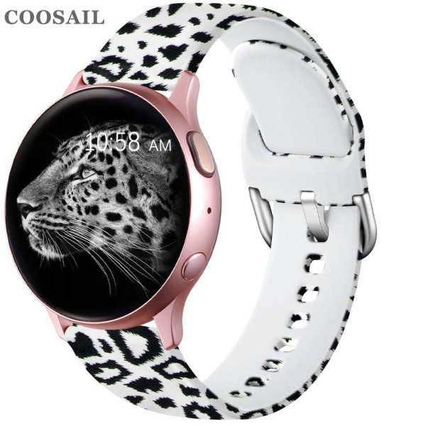 COOSAIL 10 Pack Printed Strap For Samsung Galaxy Watch Active 3 42MM 46MM - 图片 3