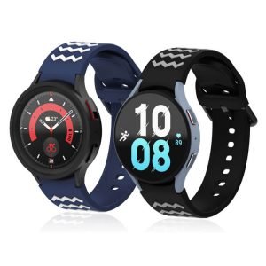 Blue White Samsung Galaxy Watch 4 5 Band