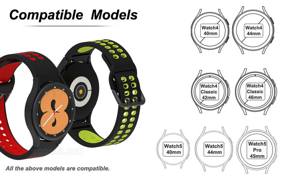 Samsung Galaxy Watch 4 5 Extreme Sport Band Details 1