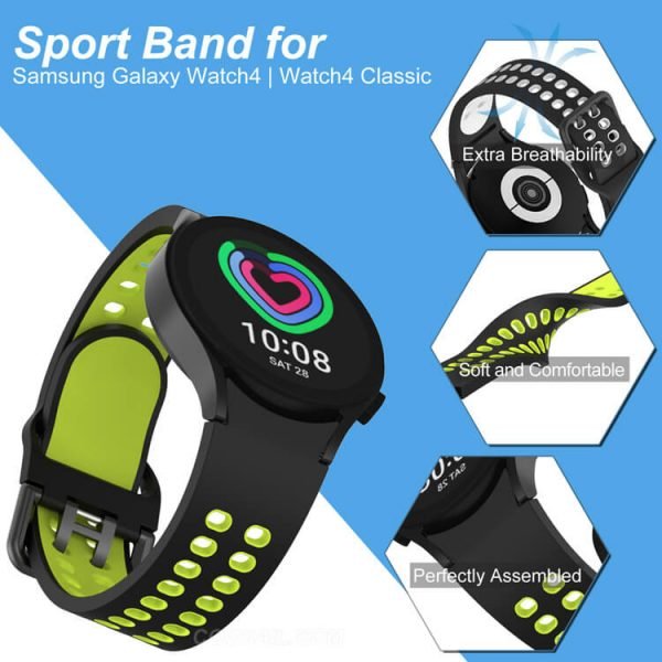 Samsung-galaxy-watch4-watch5-extreme-sport-band-Green-Black-Blue-White (1)