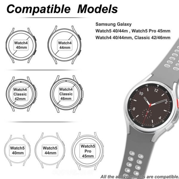 Samsung Galaxy Watch 4 Watch 5 Extreme Sports Band Green Black Blue White compatible model